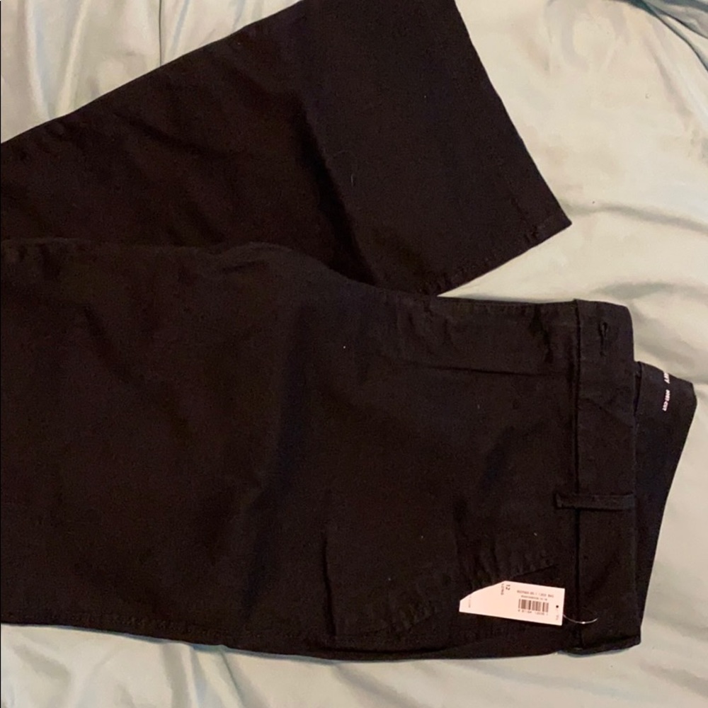 NWT black old navy boot cut khaki